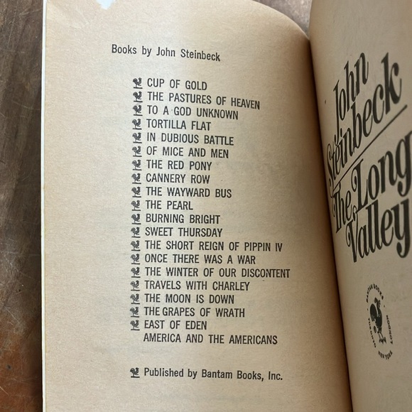 The Long Valley by John Steinbeck - Picture 6 of 9